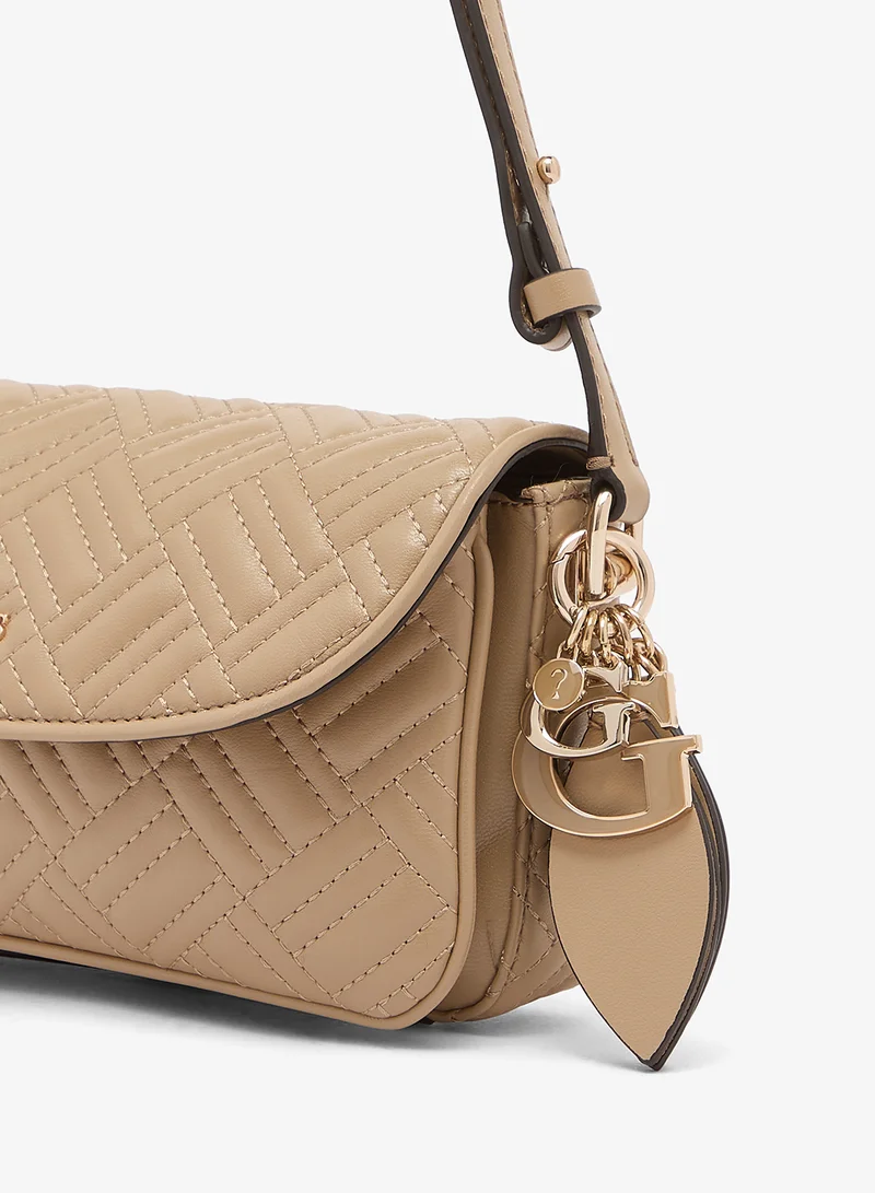 Guess  Sally Convertible Flap Over Crossbody Bag for Women | Best Price UAE