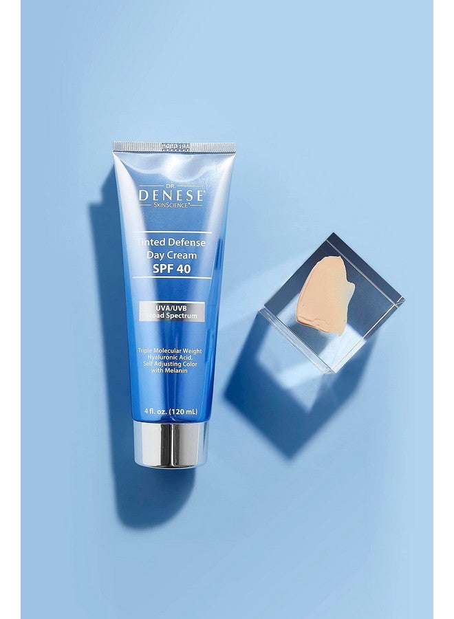 Dr. Denese Spf 40 Defense Day Cream, Anti-Aging Bb (Beauty Balm) Cream, Cc (Color Correcting) Cream, Universal Shade For All Skin Types- 4Oz - Image 2