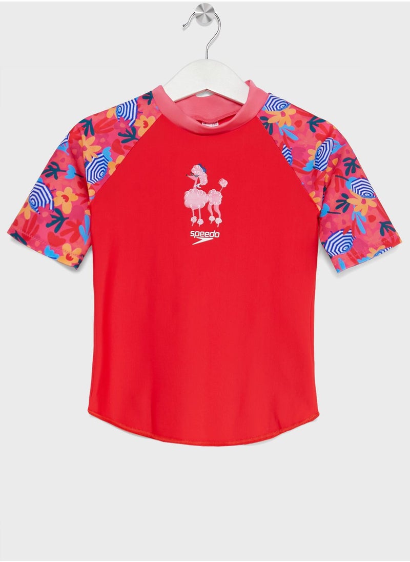 speedo - Kids Digital Rash Top Set - Image 1
