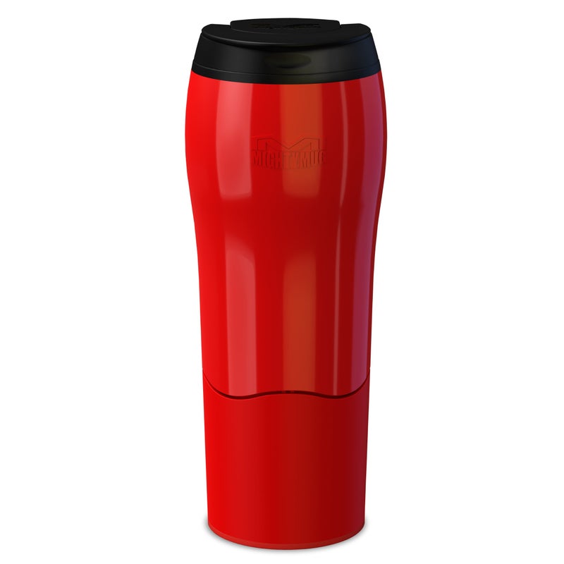 Mighty Mug 17920225 Go  The Plastic Travel Mug That Wont Fall Over 047 Litre Red