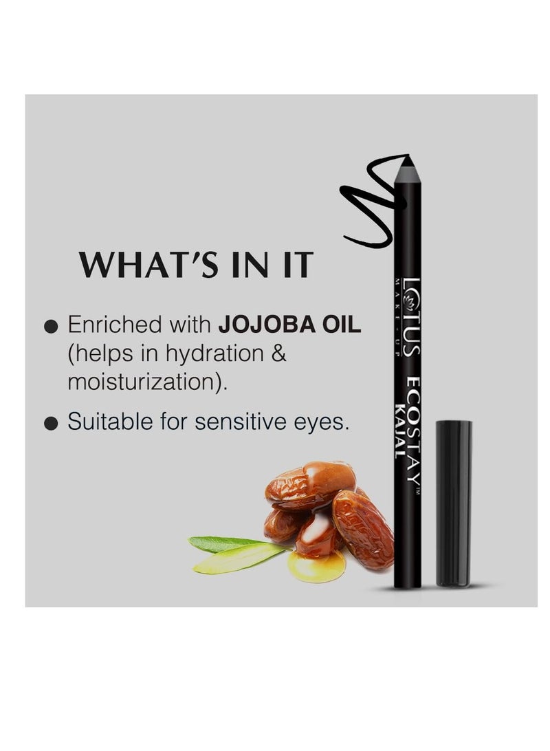 Lotus Herbal Lotus Herbals Ecostay Kajal1.2g Black  - Image 3