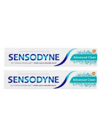 Two Pieces Sensodyne Advanced Cleaning Toothpaste - 75 Ml