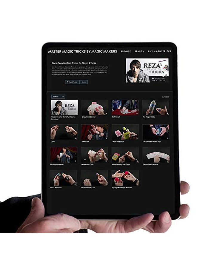 MAGIC MAKERS Favorite Tricks With Reza Includes Set Of 4 Sponge Balls - Image 2