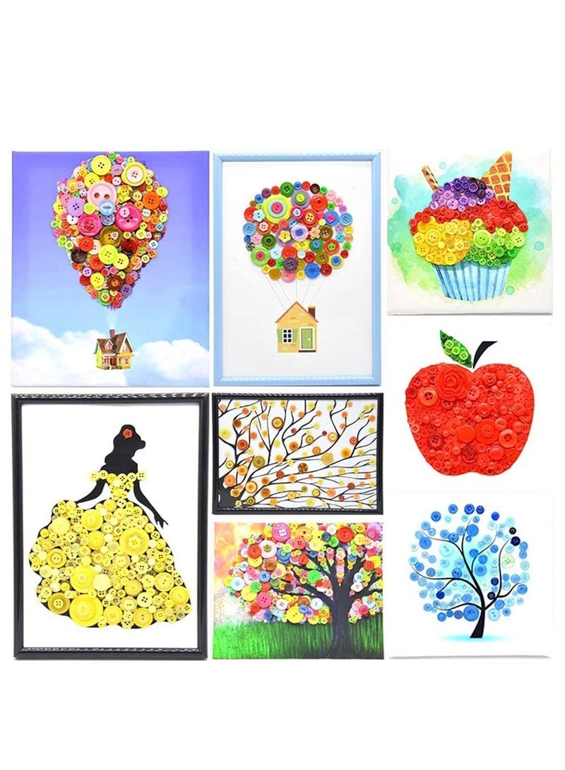 1000 Pcs Turquoise ons for Crafts in Bulk Assorted Turquoise Craft ons Mixed Teal on for Crafting Teal Craft ons - Image 4