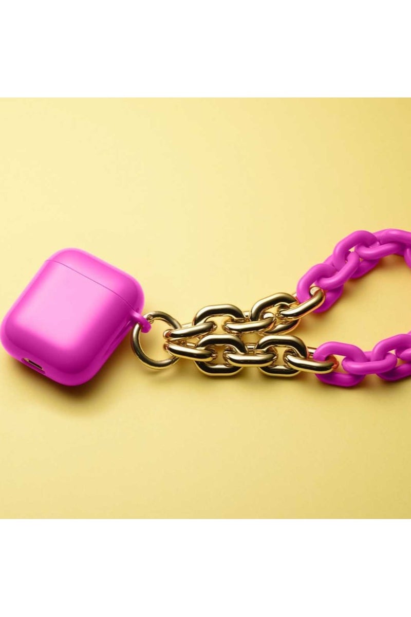 Cellularline Rubber Airpods 2 Case With Chain - Image 2