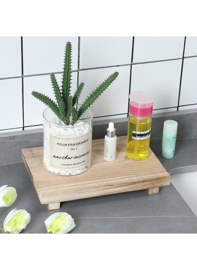 Horoof Home Horoof Home® Rustic Wood Riser Tray  - Image 4