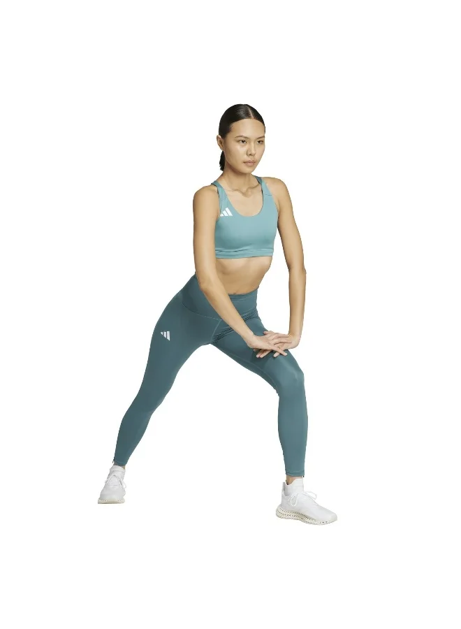 Adidas greyish blue Adizero Essentials Full Length Leggings for Women | Best Price UAE