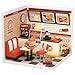 Rolife DIY Miniature Plastic House Building Set Toys Playset with LED Suitable for Mini Figures Construction Toys Diorama Kit Gifts for Teens Adults Yum Yum Burgers - Image 4