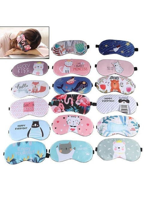 Eye Mask for Comfort and Sleep Helps Relax with Random Color Gel Bag