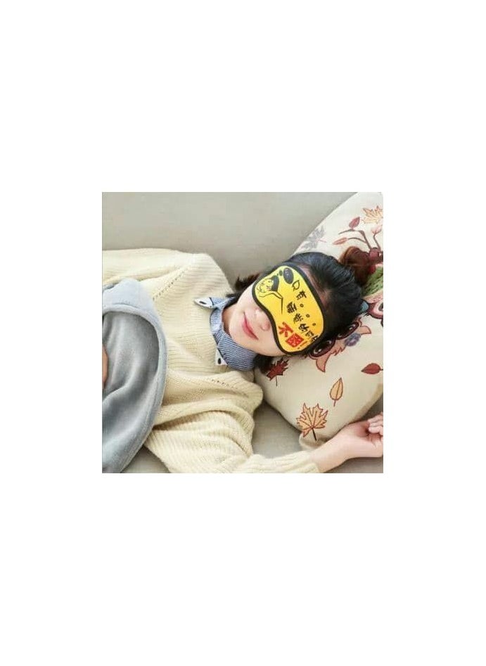 Generic - Eye Mask for Comfort and Sleep Helps Relax with Random Color Gel Bag - Image 1