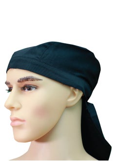 International Uniform L.L.C Professional Chef Cap Black  - Image 1