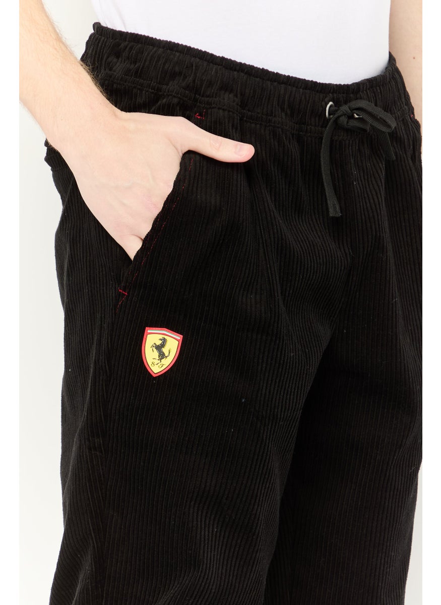 PUMA Puma x Scuderia Ferrari Men Sportswear Fit Outdoor Sweatpants, Black  - Image 4
