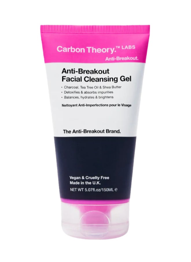 Carbon Theory - Charcoal Teatree Cleanser 150ml - Image 1