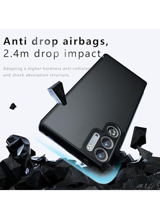 عام مناسب لغطاء الحماية لهاتف Red Magic 9 Pro، بتصميم مات و ناعم الملمس، يتميز Red Magic 9 Pro+ بتقنية الوسائد الهوائية المانعة للسقوط وغلاف مضاد للغبار بفتحة غير عادية للحماية. - Image 2