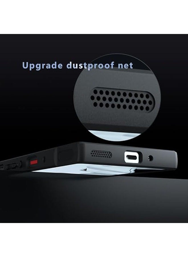 عام مناسب لغطاء الحماية لهاتف Red Magic 9 Pro، بتصميم مات و ناعم الملمس، يتميز Red Magic 9 Pro+ بتقنية الوسائد الهوائية المانعة للسقوط وغلاف مضاد للغبار بفتحة غير عادية للحماية. - Image 4