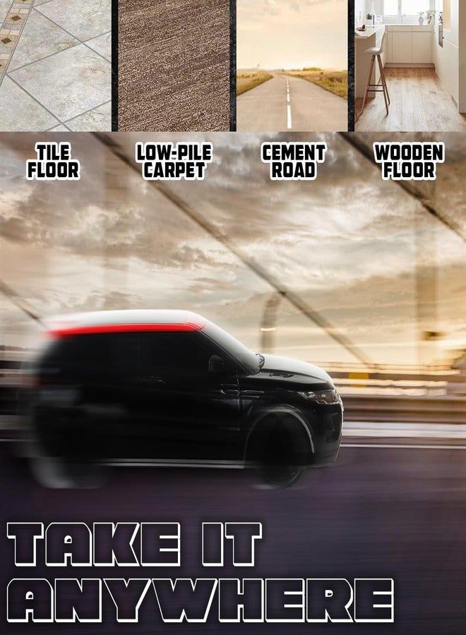 Wembley Remote Control Car Rechargeable Rc Car Toys for Kids 1:24 High Speed Racing Remote Car for Kids - Black Red - Image 5