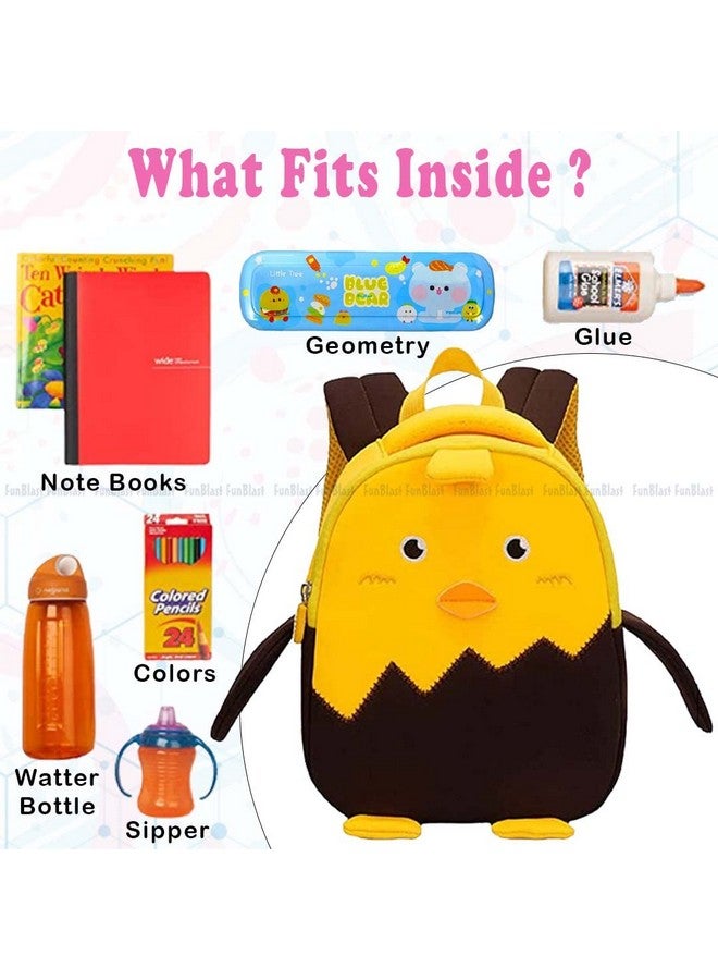 FunBlast Cute Small Size Tiger Print Fancy Bag for Kids - Small Size Picnic Bag for Baby,Boys,Girls/Lightweight Travel Mini Backpack for Kids - Multi Color (ONLY FOR 2-5 YEAR OLD) - Image 4