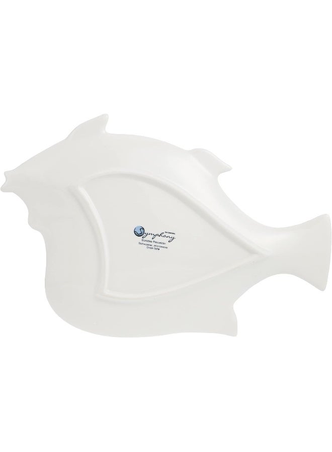 Symphony Dory Plate, 30 Cm - White - Image 2