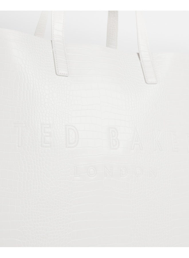 Ted Baker Croc Effect Extra Large Icon Bag - Image 2
