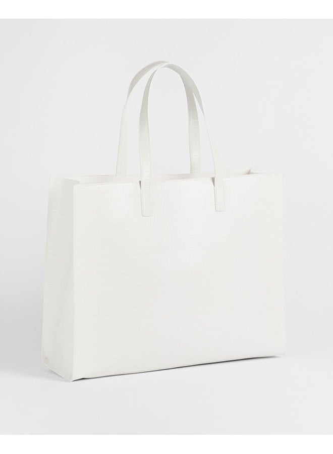 Ted Baker Croc Effect Extra Large Icon Bag - Image 4