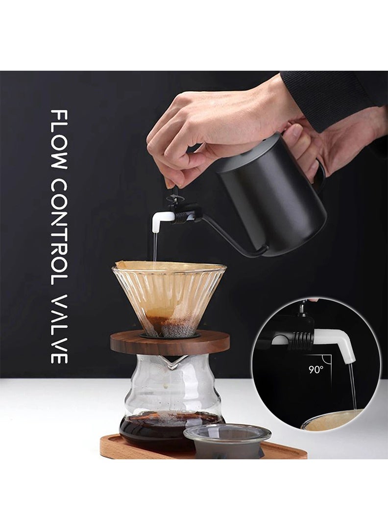 Coffee Dripping Jugs Kettle Gooseneck Pot Restrictor Nozzle Adjustable Water Flow Pourers Regulator Compatible Replacement Part Spout Diversion Aid  - Image 3