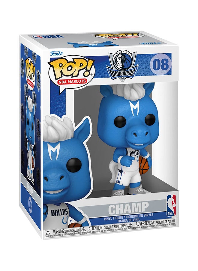 Funko Funko Pop! Basketball: Nba Mascots Dallas Champ Vinyl Figures  - Image 2
