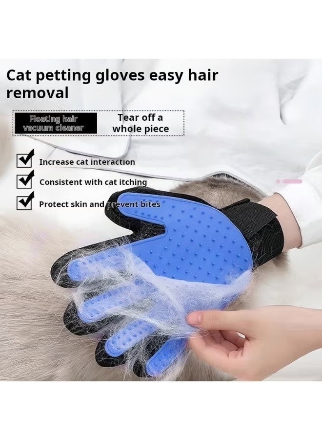 5 Piece Pet Grooming Tool Set with Massage Comb, Nail Clipper, Bushy Tooth Comb, Grooming Comb and Grooming Glove for Bathing, Grooming, Shedding - Image 3