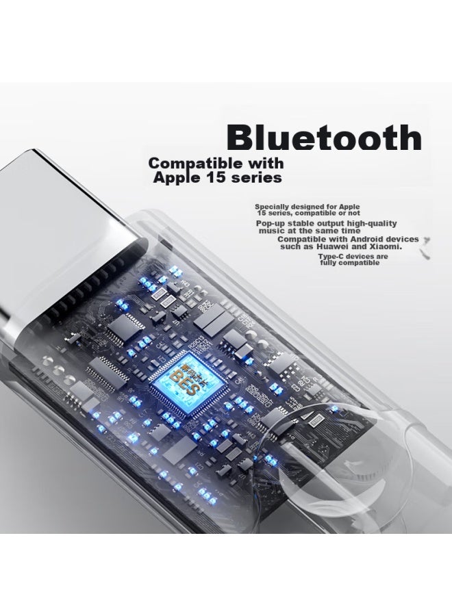 Oksj Apple 15 Wired Earphones Type-c , Karaoke Digital Audio Decoding, Iphone 15 Pro Max, Usb-c For Computer And Tablet Ipad - Image 3