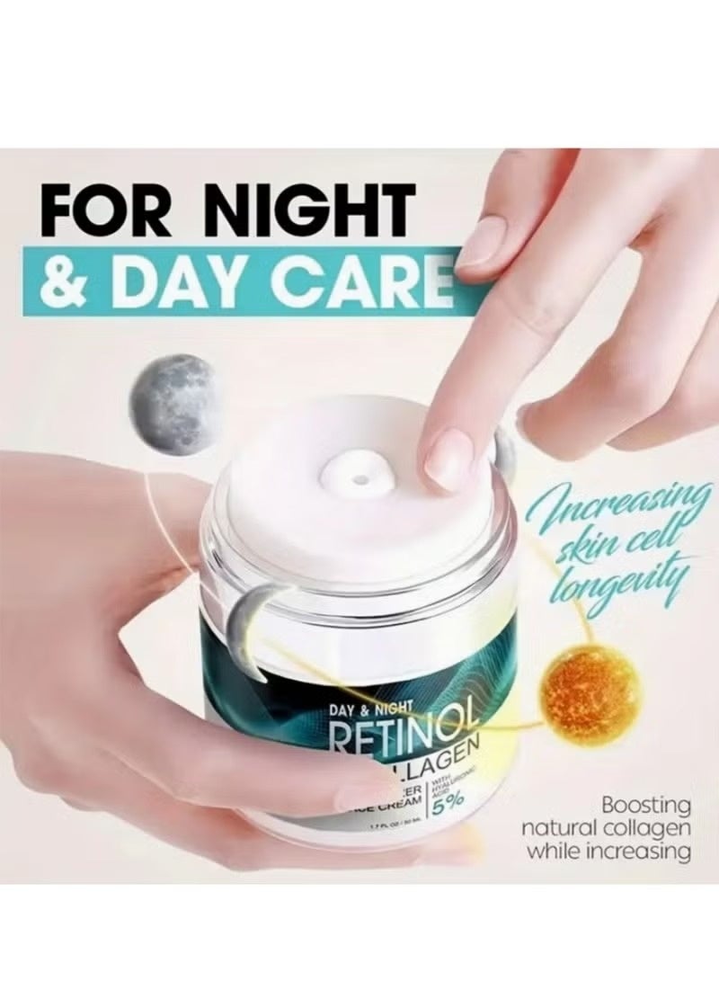 SUMAX Retinol Collagen Cream 50ml – Moisturizer for Fine Lines, Wrinkles & Elasticity - Image 2