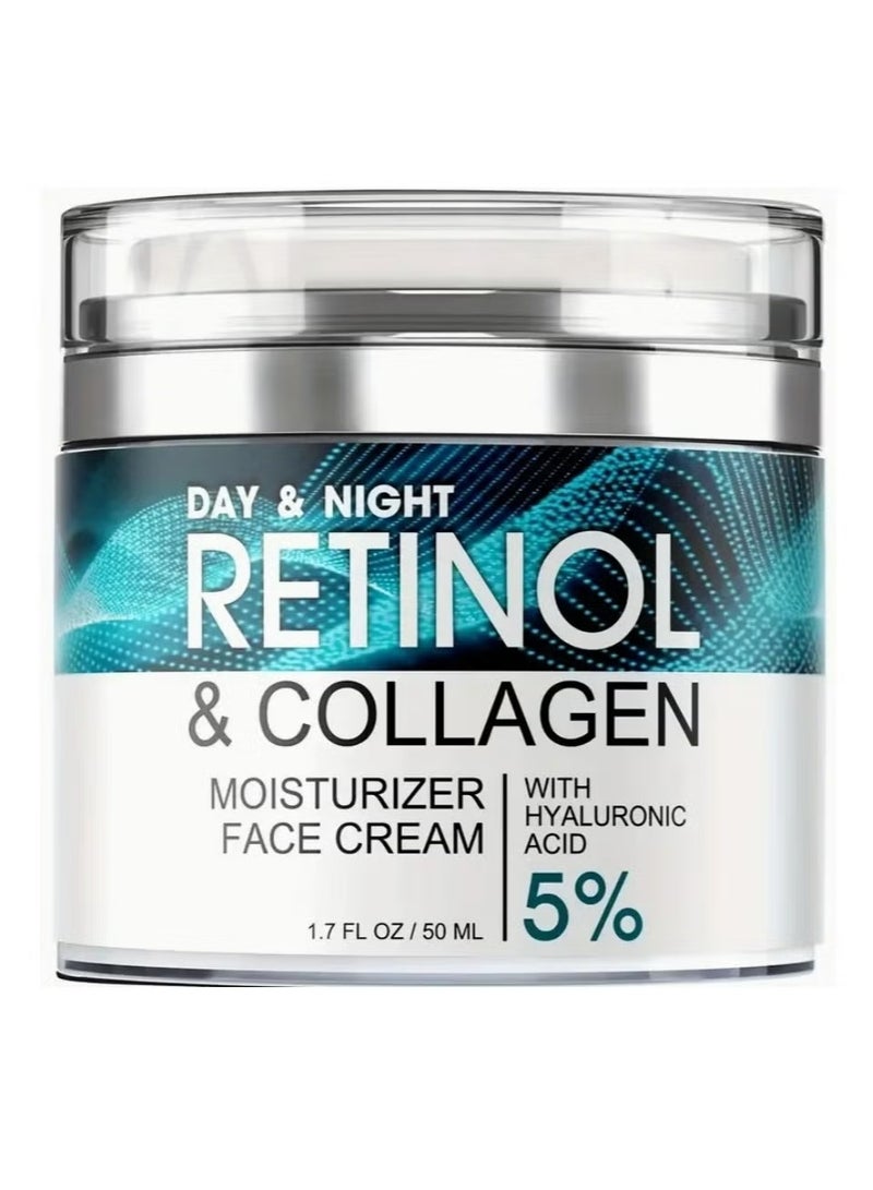 SUMAX Retinol Collagen Cream 50ml – Moisturizer for Fine Lines, Wrinkles & Elasticity - Image 1