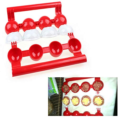 OUKEYI Meat balls Fish Balls Kitchen Homemade Stuffed Meatballs Maker Home Cooking Tools for Fruits, Meatball, Cake, Ice Cream,Melon, - Image 1