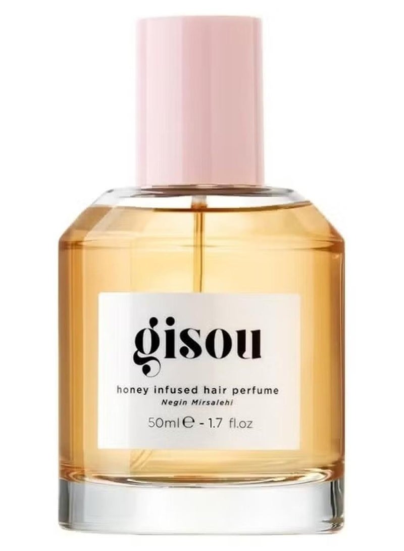 Gisou Honey Infused Hair Perfume, A Delicate Hair Fragrance with Sweet Notes of Honey Blended into Spring Florals, Nourishing and Hydrating Hair Shine Spray (1.7 fl oz) - Image 1