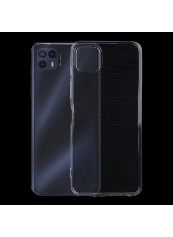 HuHa - Case Cover For For Motorola Moto G50 5G 0.75mm Ultra-thin Transparent TPU Soft Phone Case - Image 1
