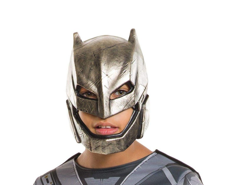 Rubies Batman v Superman Dawn of Justice Kids Armored Batman Half Mask