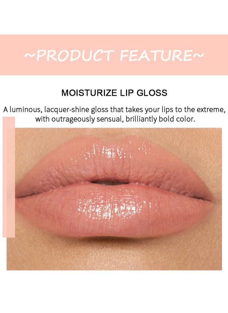 Lip Gloss Jelly Hydrating Moisturizing Long Lasting High Glossy Light Stain Super Shiny Balm Oil Tinted Treatment Lips Glow Glass Shine Makeup Color Bright Lifter Lip Care For Women Girls - pzsku/ZFC315C47646E93D5F9C1Z/45/_/1705388873/f9a643e0-9961-4707-9cbb-3b90d6b71856