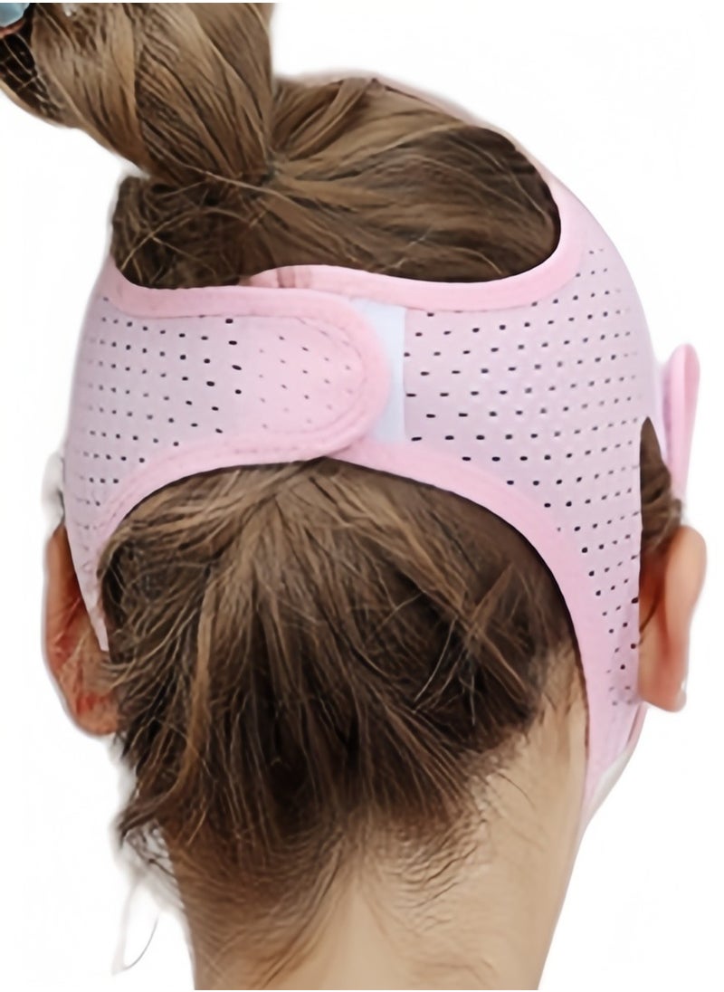 Generic - Sleeping Mask V Line Face Mask Slimming Strap Reusable Double Chin Reducer Facial Lifting Band with Chin Up Mask for Enhanced Contouring and Firming of the Jawline and Neck Area Sleeping Mask - Image 1