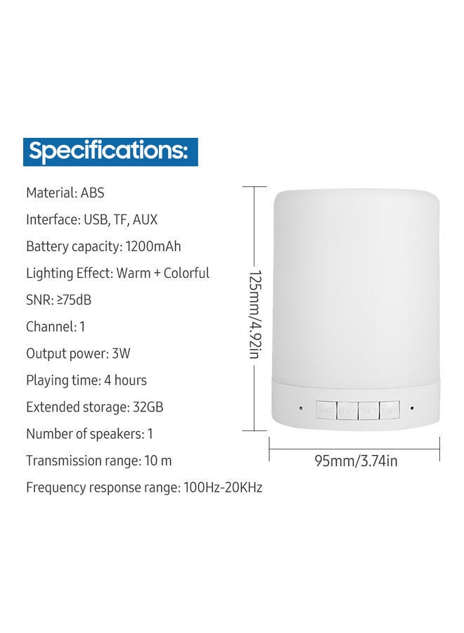 نيبمينينت مكبر صوت متعدد الوظائف مزود بمصباح LED - Image 4