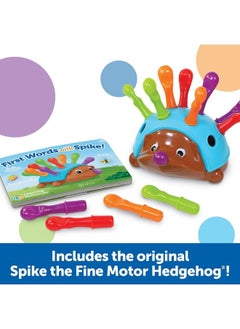 Learning Resources Spike The Fine Motor Hedgehog First Words Book Set Top Toddler Toys Fine Motor Fun Preschool Fine Motor Skills Toddler Activity 15 Pieces Age 18 Months+  - Image 5