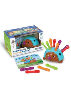 Learning Resources Spike The Fine Motor Hedgehog First Words Book Set Top Toddler Toys Fine Motor Fun Preschool Fine Motor Skills Toddler Activity 15 Pieces Age 18 Months+  - Image 1