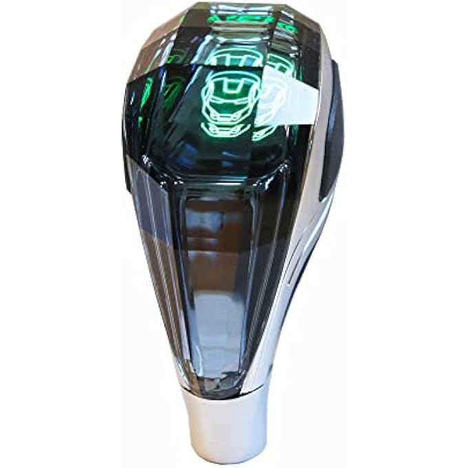 rayihni Touch Activated Ultra LED Light Illuminated LED Shift Knob Gear Shifter Fits for Most Cars with ButtonLess Operated Shifter - Image 1