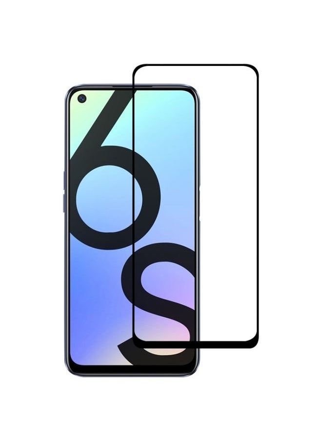 HuHa Screen Protector For OPPO Realme 6S Full Glue Full Screen Tempered Glass Film 