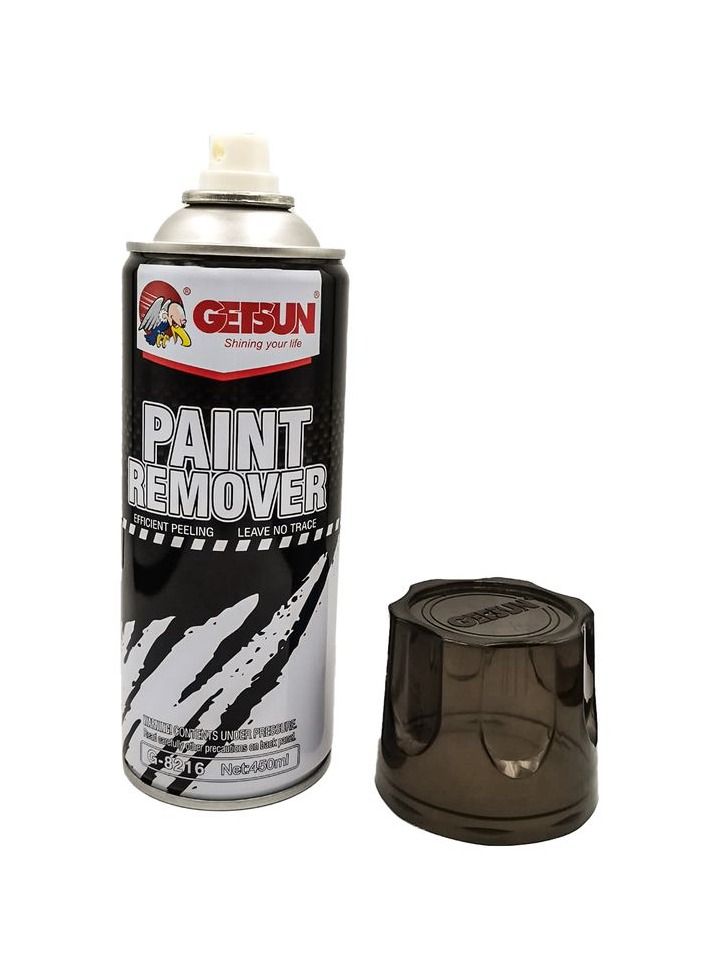 GETSUN Paint Remover Spray, Fast Acting Paint Stripper for Metal, Wood & Surfaces, Easy Spray-On Paint Removal - Image 2