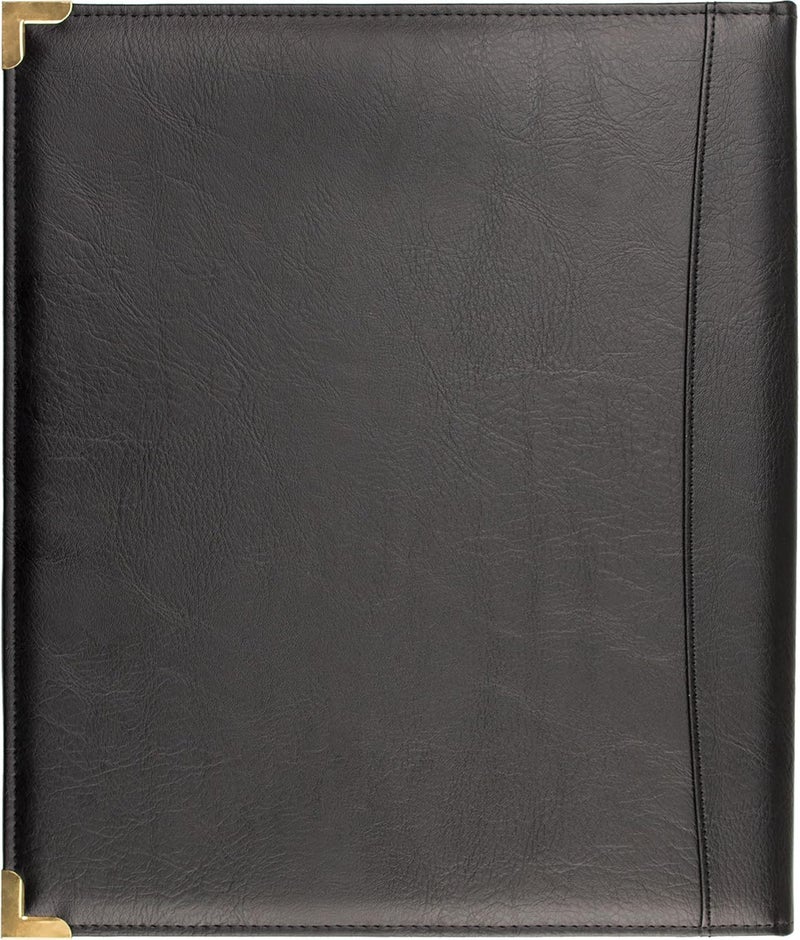 ProTec Leatherette Deluxed Padded Sheet Music Folder with Brass Corners, Model F2BK - Image 4