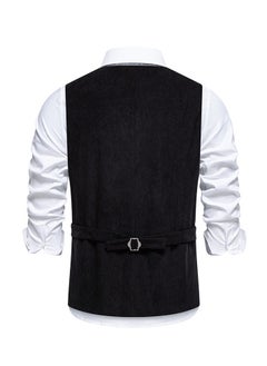 KUYING New Fashion Embroidered Single Breasted Suit Vest  - Image 3