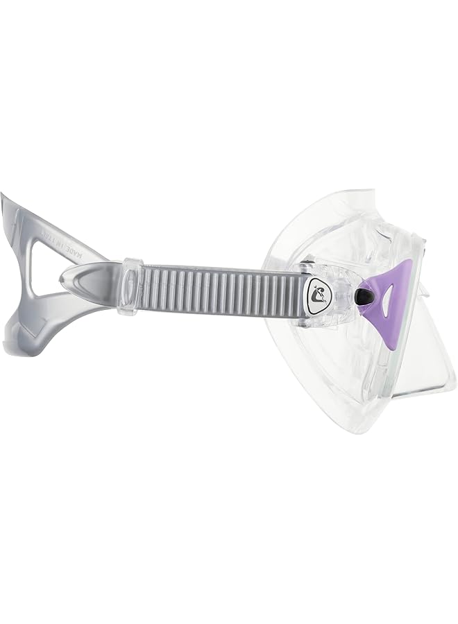 Cressi Nano Professional Scuba and Free Diving Mask Soft SiliconeCrystal or Black - Image 5