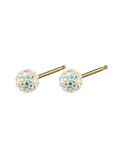 Caflon Fashion Sense Gold Plated Glitterball 4.5mm  - Image 2