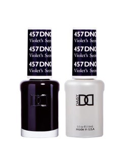 DAISY DND Dnd Gel Polish Set 1 Each Of Purple Gel Polish And Purple Nail Polish 457 Violet’S Secret 0.5 Fl Oz  - Image 1