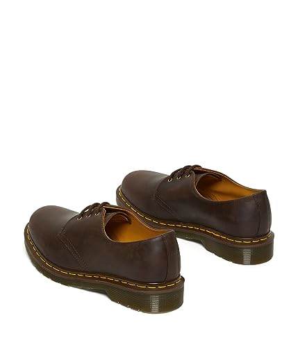 Dr Martens Dr. Martens Unisex 1461 Oxford, Dark Brown Crazy Horse, 15 US Women / 14 US Men - Image 5