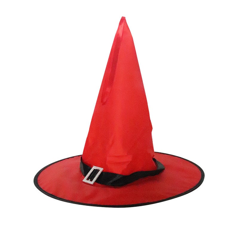 Halloween Hat Ghost Festival Party Decoration Props Led Luminous Witch Hat Magician Witch Hat Wizard Hat - Image 1