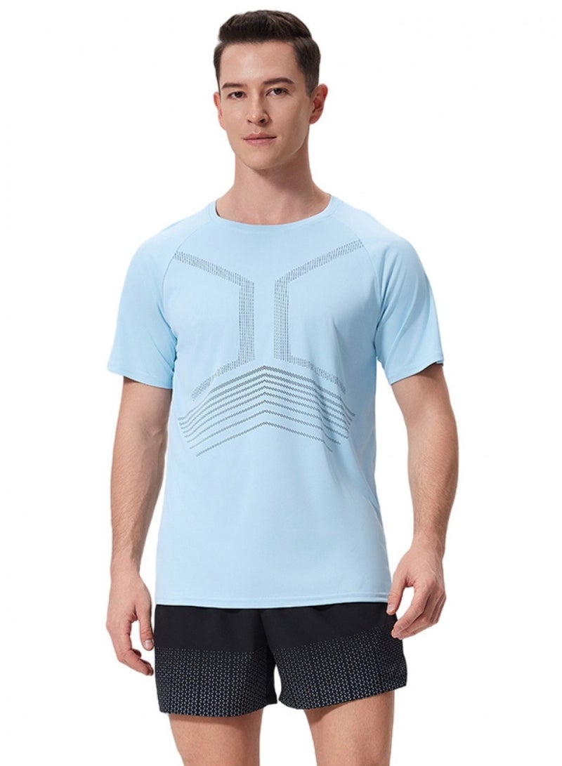 luluesses Quick drying t-shirt for men  Breathable Gym clothes Stylish  - Image 4